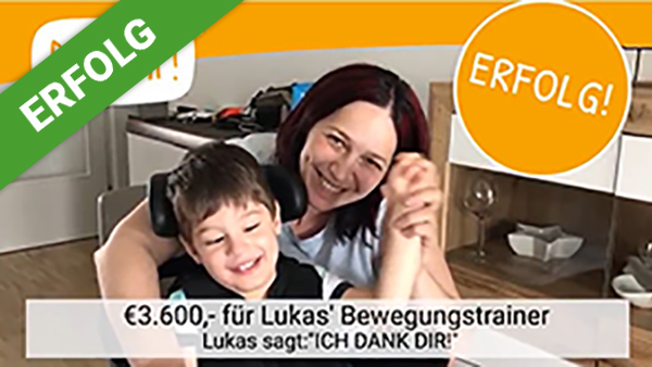 Erfolg für Lukas