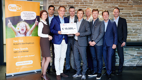 PHAGO spendet erneut €10.000 an Dank Dir!