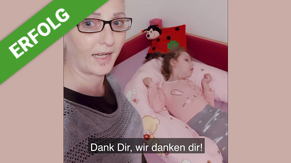 Anna ruft Dir laut zu: „ICH DANK DIR!“