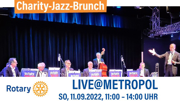 Rotary Jazz-Brunch 2022 zu Gunsten von Dank Dir!