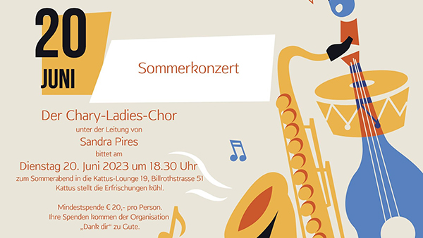 Benefizkonzert des Chary-Ladies Chor zu Gunsten von Dank Dir