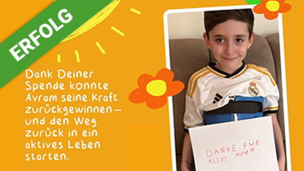 Avram kämpft sich zurück ins Leben – 