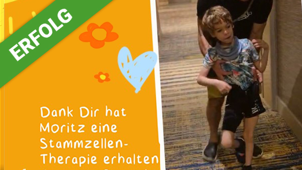 Moritz gewinnt mehr Bewegungsfreiheit!