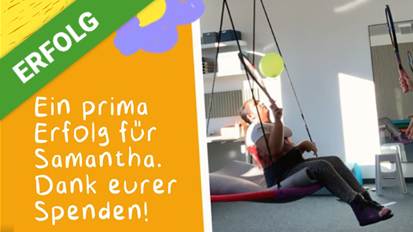Neue Kraft für Samantha!