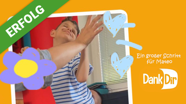 Ein großer Schritt für Mateo!